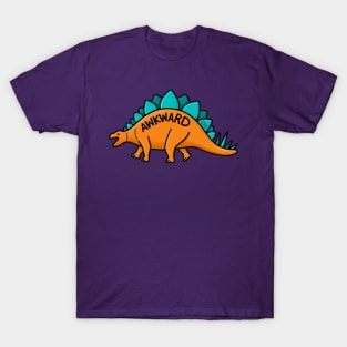 Awkward Stegosaurus T-Shirt
